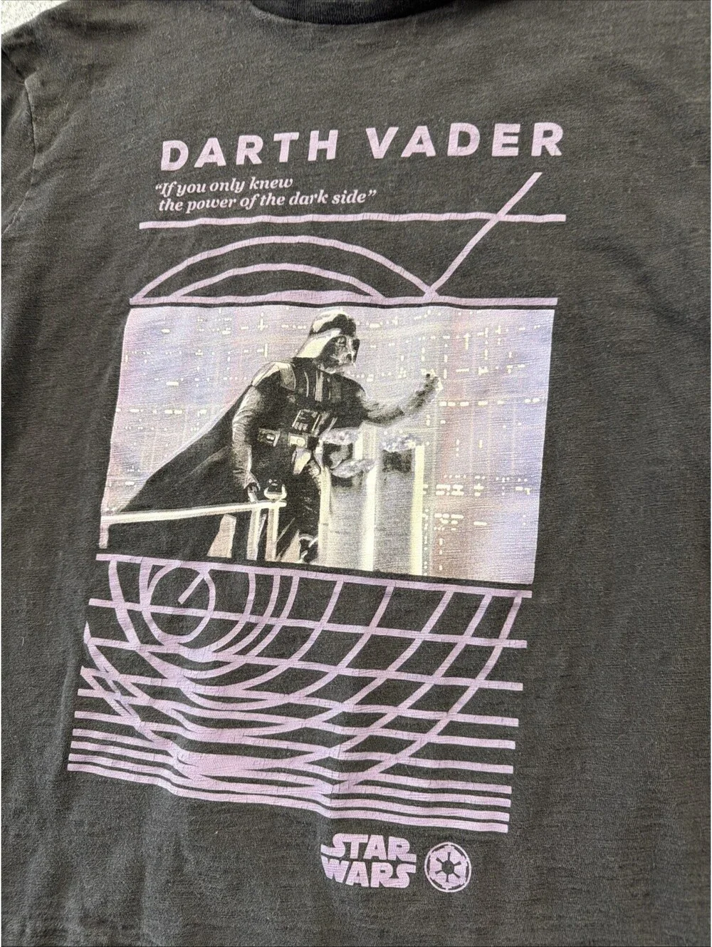 Boys Gap Star Wars Darth Vader Black Long Sleeve T-Shirt XL
